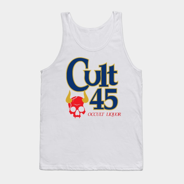 Cult 45: Occult Liquor Tank Top by AggroViking